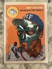 49 MF DOOM Mask Card Daniel