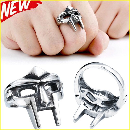 Anello doom maschera stile - mf,